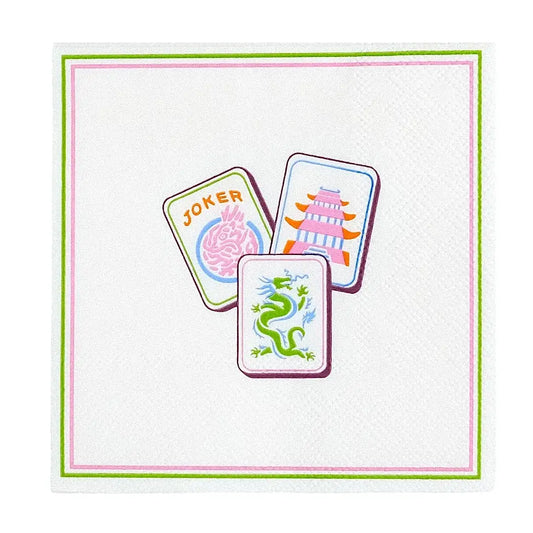 Mahjong Napkins