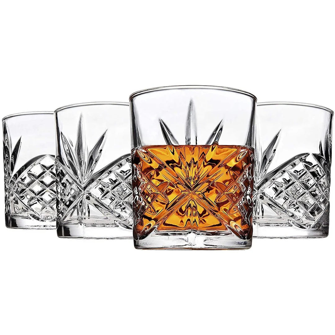 Dublin Crystal 5 Piece Decanter Whiskey Set
