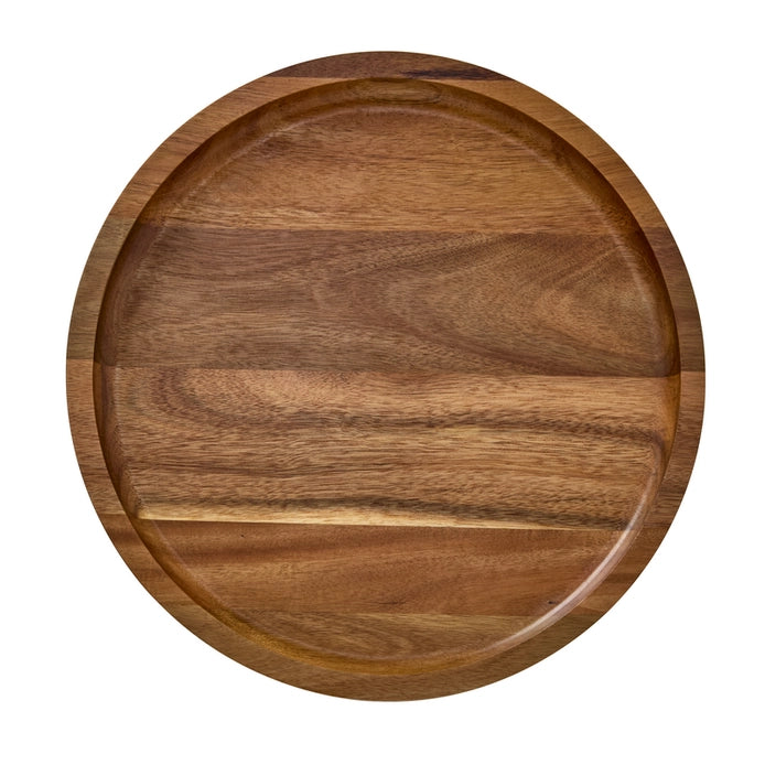 Farberware Acacia Cutting Board with White Handles