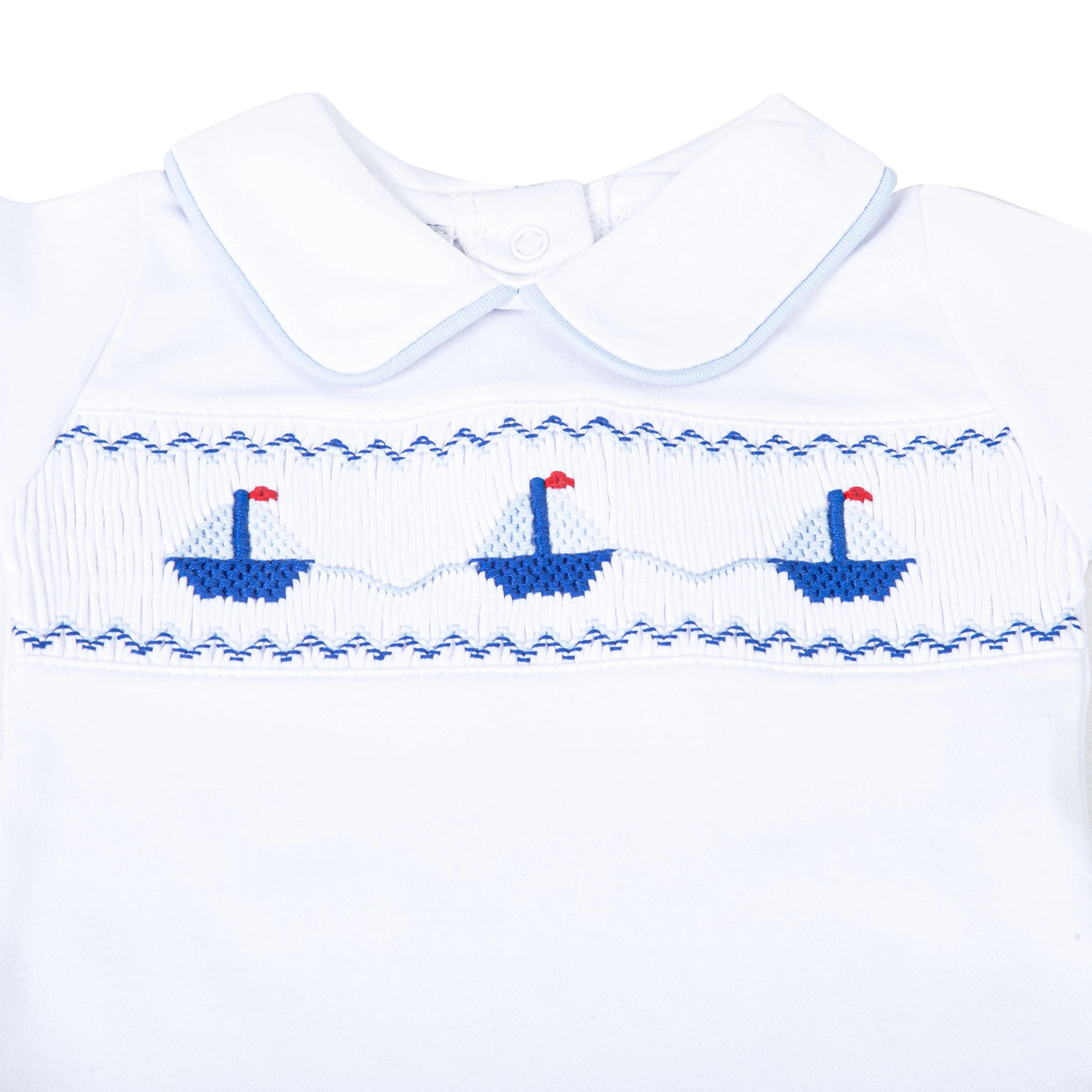 Ahoy Baby Classics Smocked Diaper Cover Set