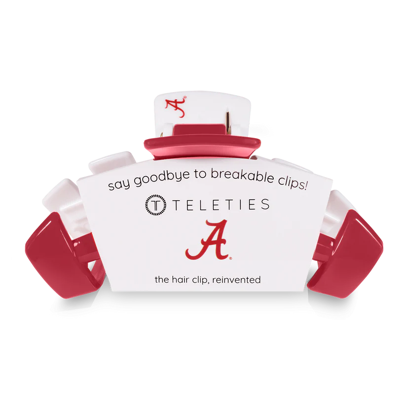 Teleties University of Alabama Claw Hair Clip