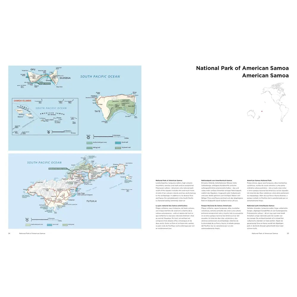 American National Parks: Pacific Islands, Western & Southern USA