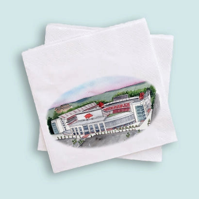 Football Stadium Cocktail Napkins