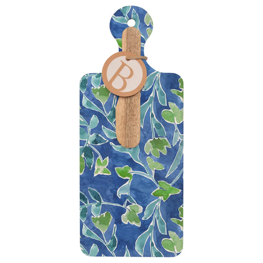 Azure & Ivy Blue Cuterie & Spreader Set
