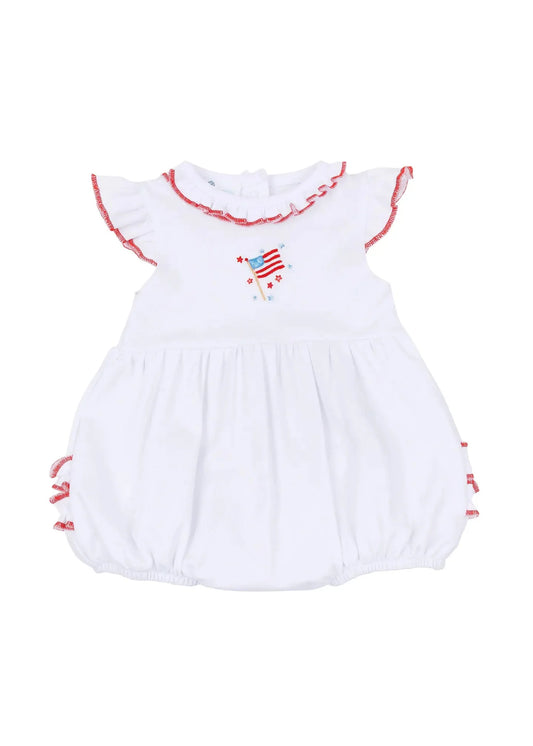 A Sparkly Fourth Ruffle Bubble