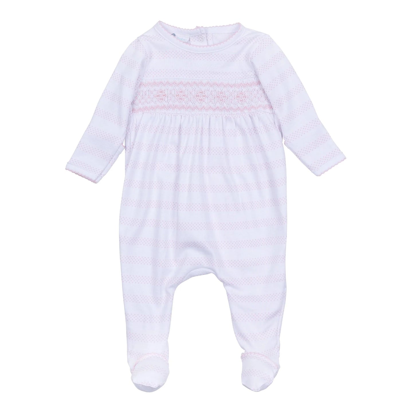 Baby of Mine Smocked Footie