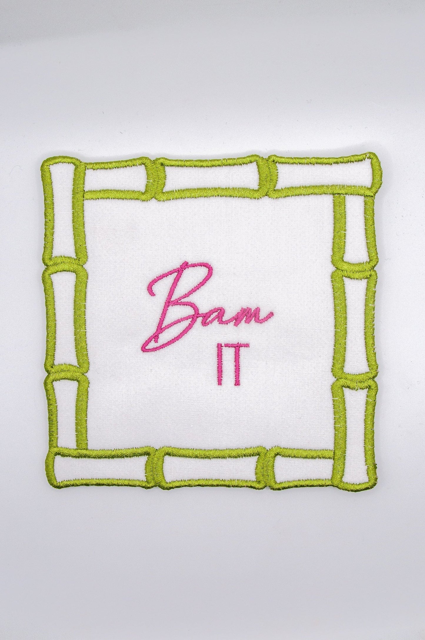 Bamboo Mahjong Cocktail Napkins