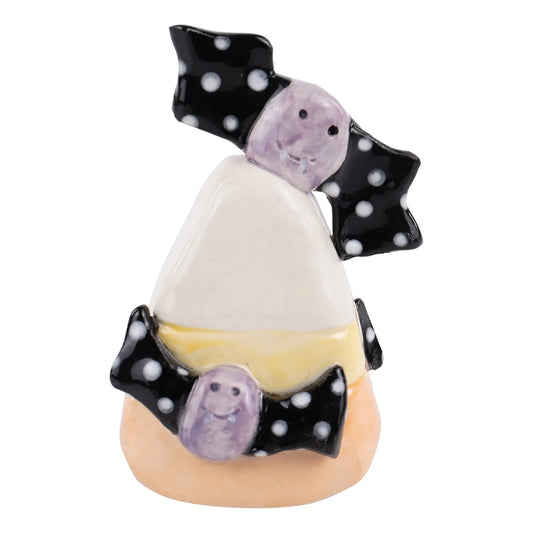Glory Haus Candy Corn with Bat Charcuterie Board Topper