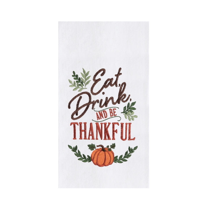 Be Thankful Thanksgiving Kitchen Towel