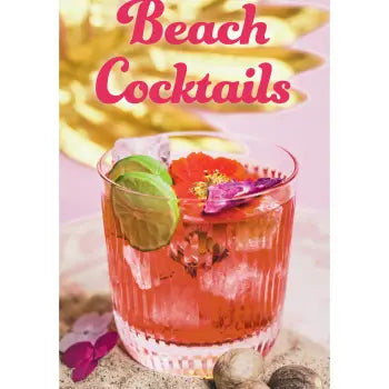 Beach Cocktails Hardcover Book