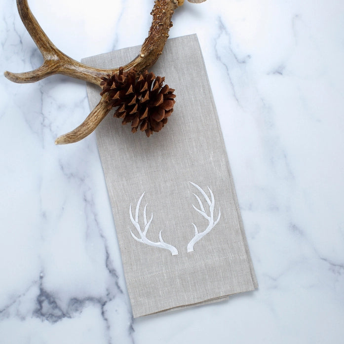 Antlers Linen Towel