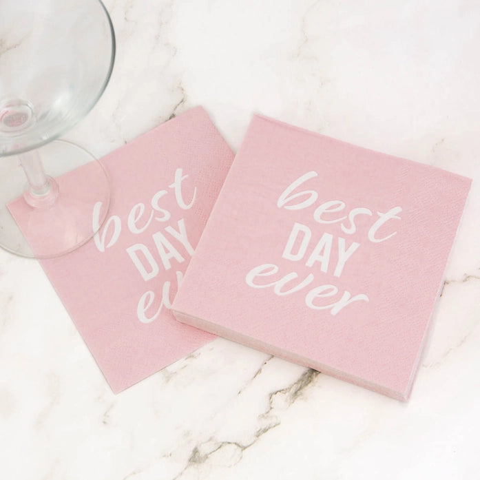 Best Day Ever Cocktail Napkins