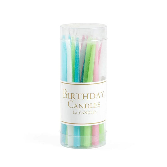 Pastel Birthday Candles