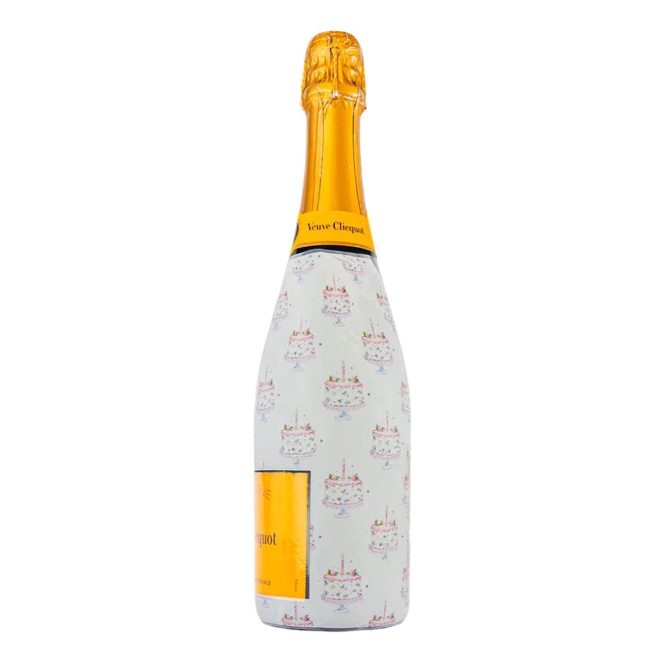 Beau Bottles Champagne Wrap – Grandmillenial Pastel Birthday Cakes