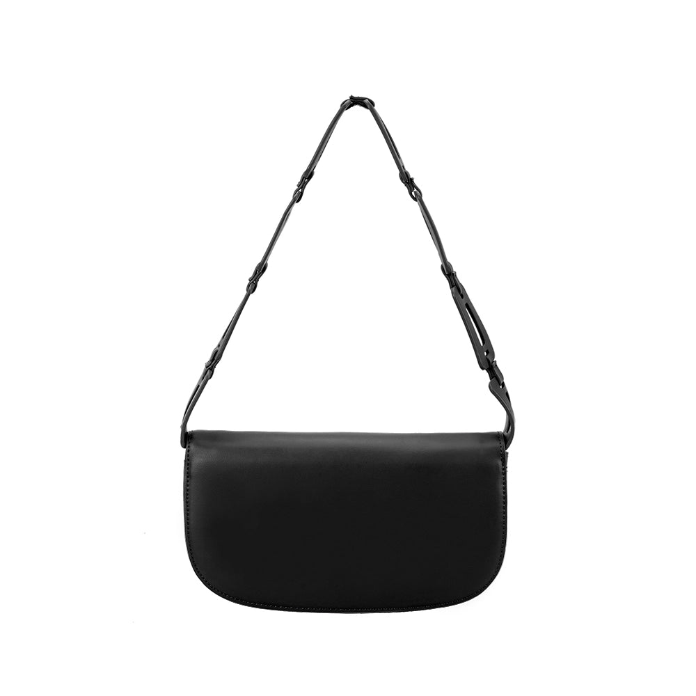Melie Bianco Inez Black Shoulder Bag