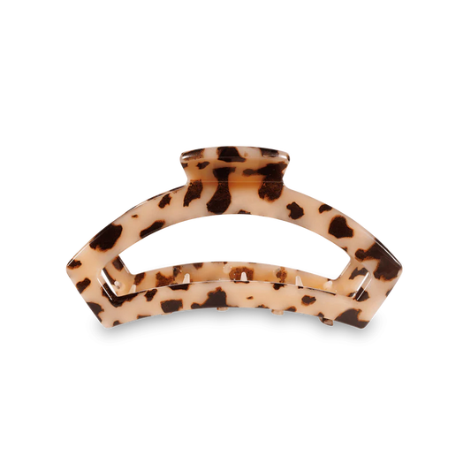 Teleties Open Blonde Tortoise Claw Hair Clip