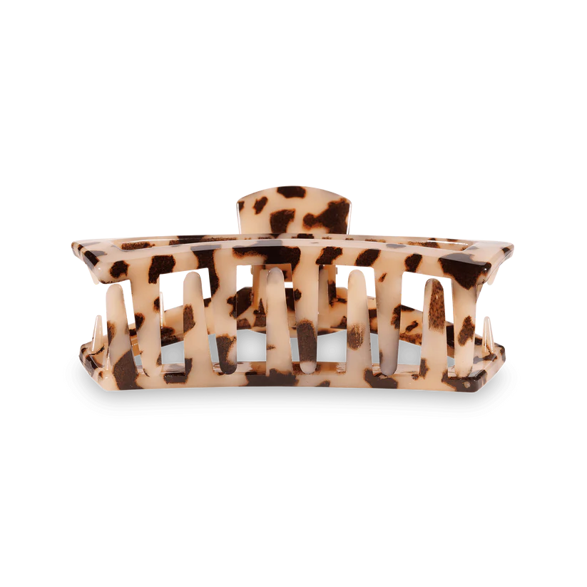 Teleties Open Blonde Tortoise Claw Hair Clip