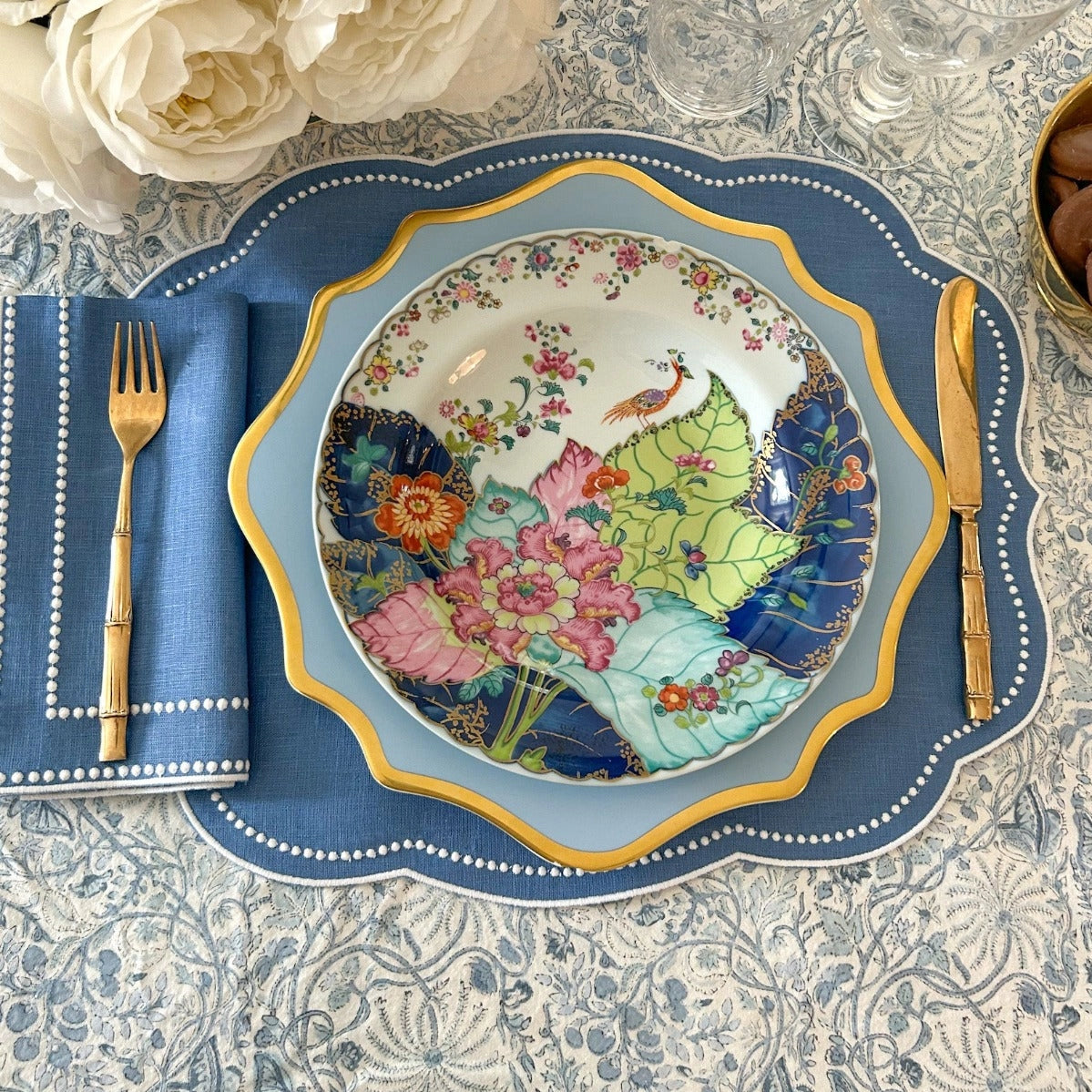 Blue Dots Placemat