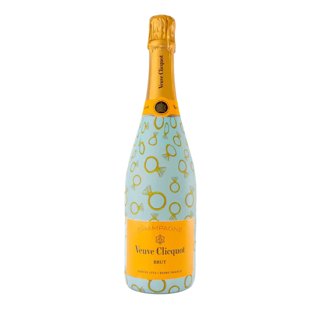 Beau Bottles Champagne Wrap – Blue Engagement Ring