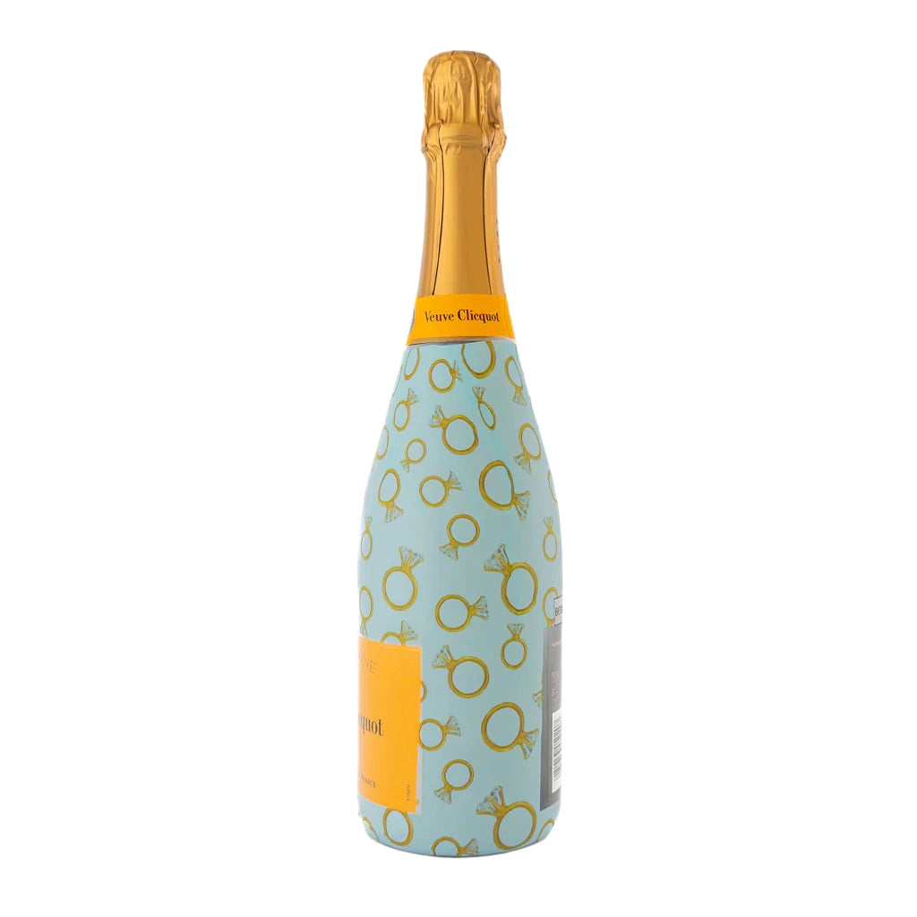 Beau Bottles Champagne Wrap – Blue Engagement Ring