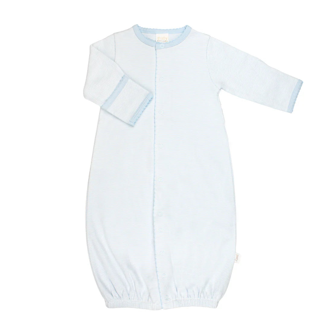 Paty Blue Stripe Converter Gown