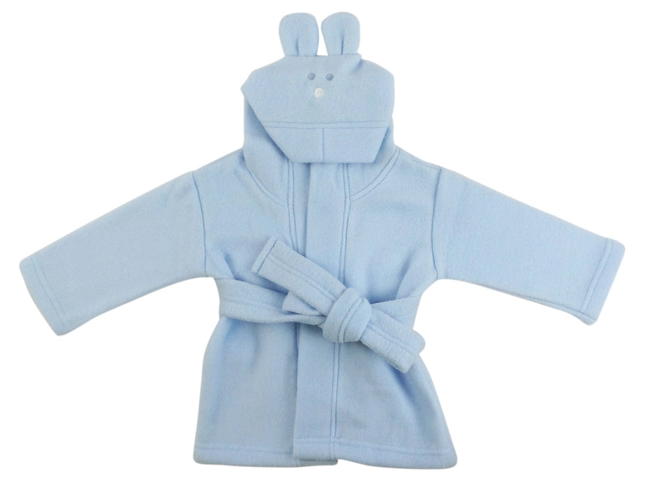 Fleece Robe with Hoodie