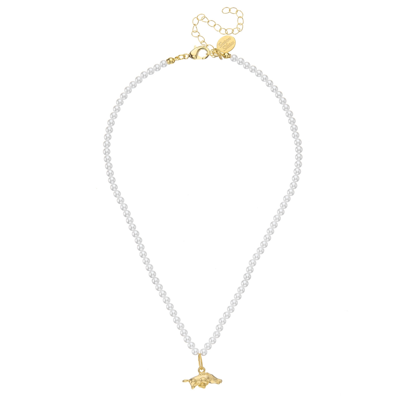 Susan Shaw Alys Wild Boar Pearl Necklace