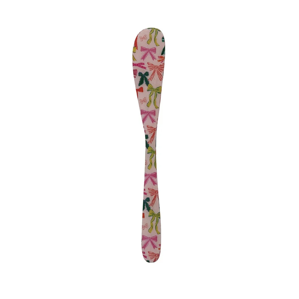 Holiday Enameled Stainless Steel Canapé Knife