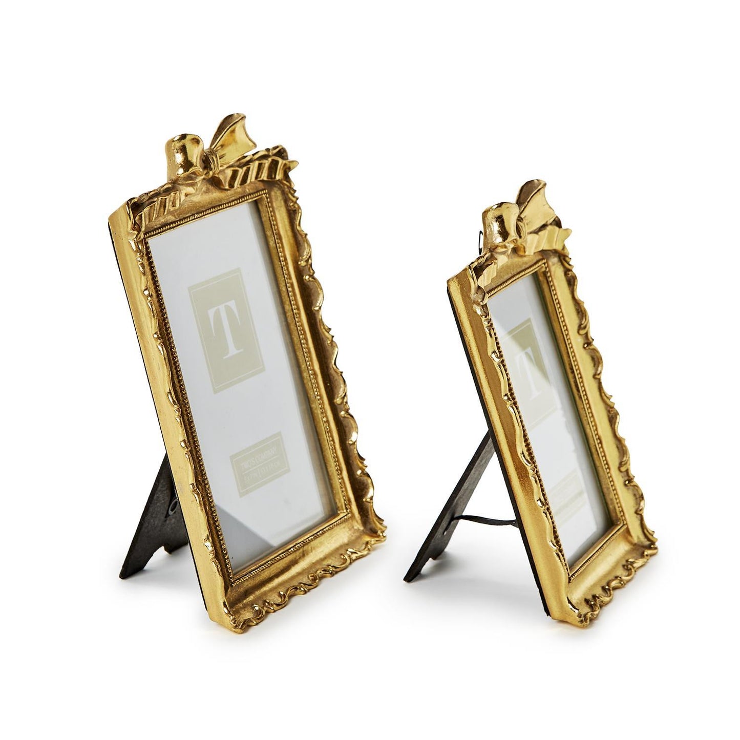 Vintage Gold Frame with Accent Bow