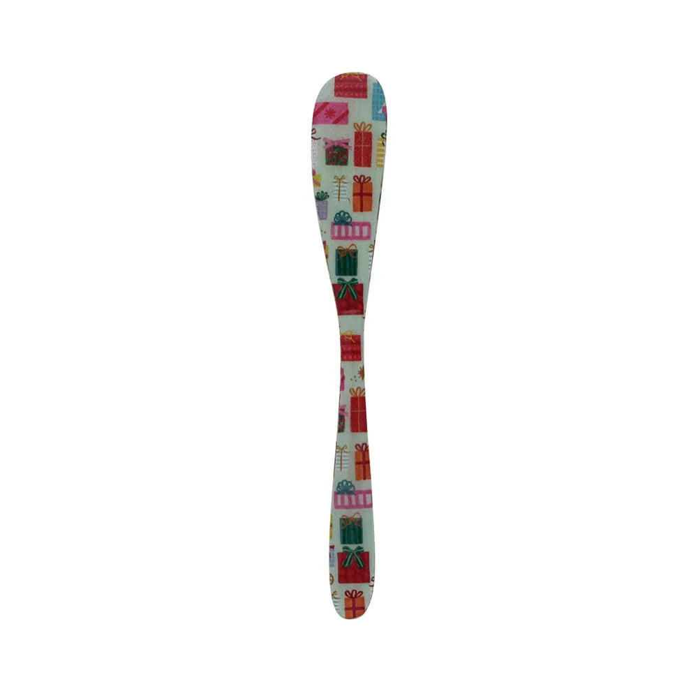 Holiday Enameled Stainless Steel Canapé Knife