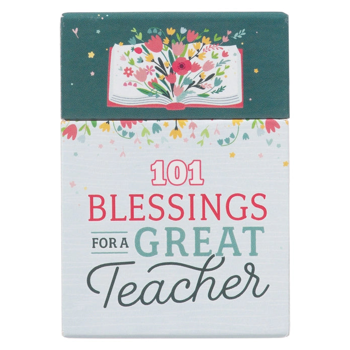 Box of Blessings For A Great Teacher