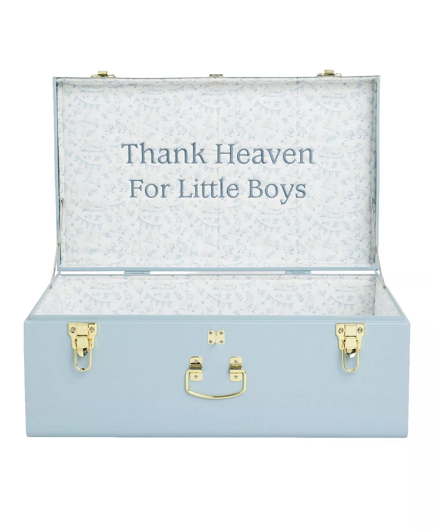 'Thank Heaven For Little Boys' Grand Baby Trunk