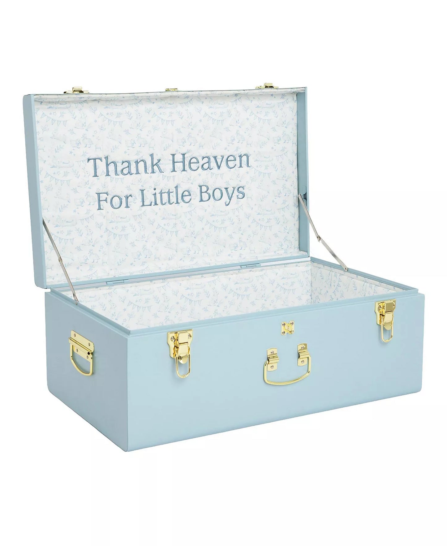 'Thank Heaven For Little Boys' Grand Baby Trunk