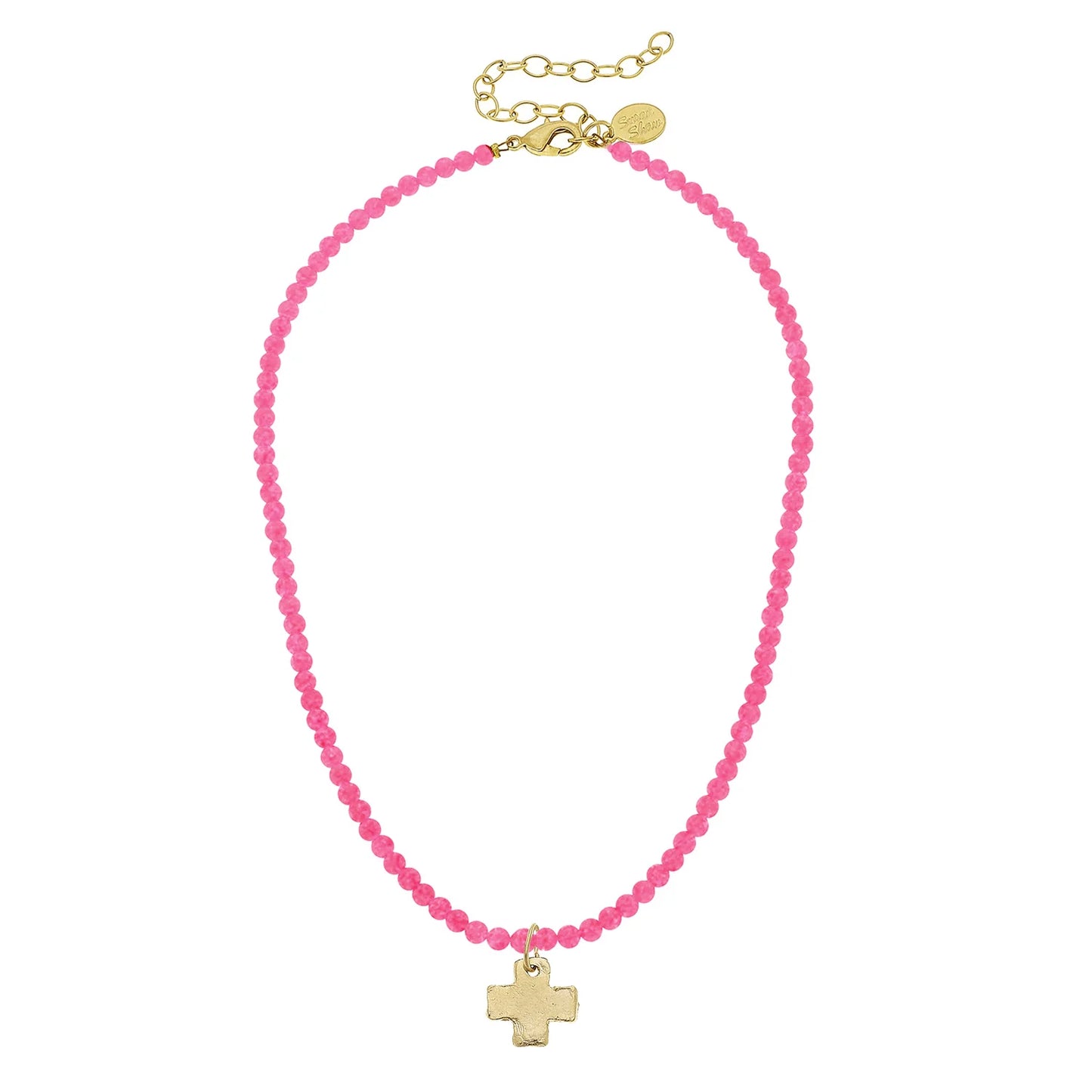 Susan Shaw Alys Cross Necklace