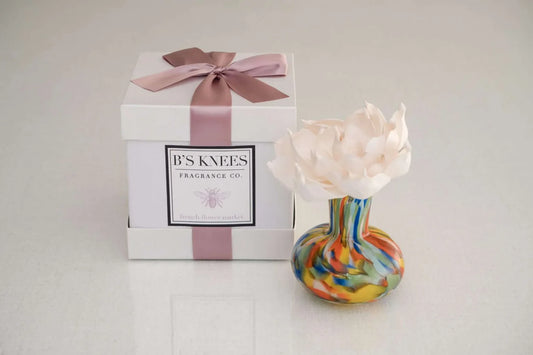 B's Knees French Flower Market Diffuser in Confetti Vase