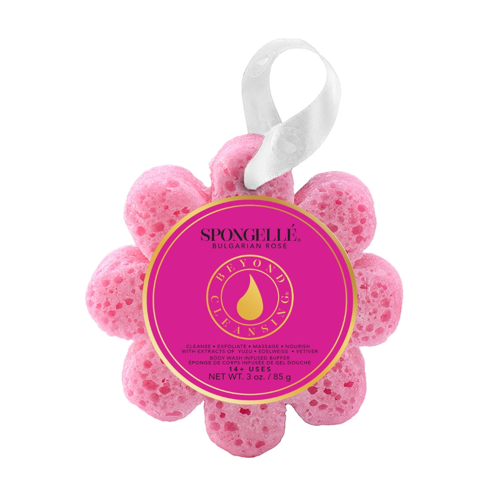 Spongellé Bulgarian Rose Wild Flower Bath Sponge