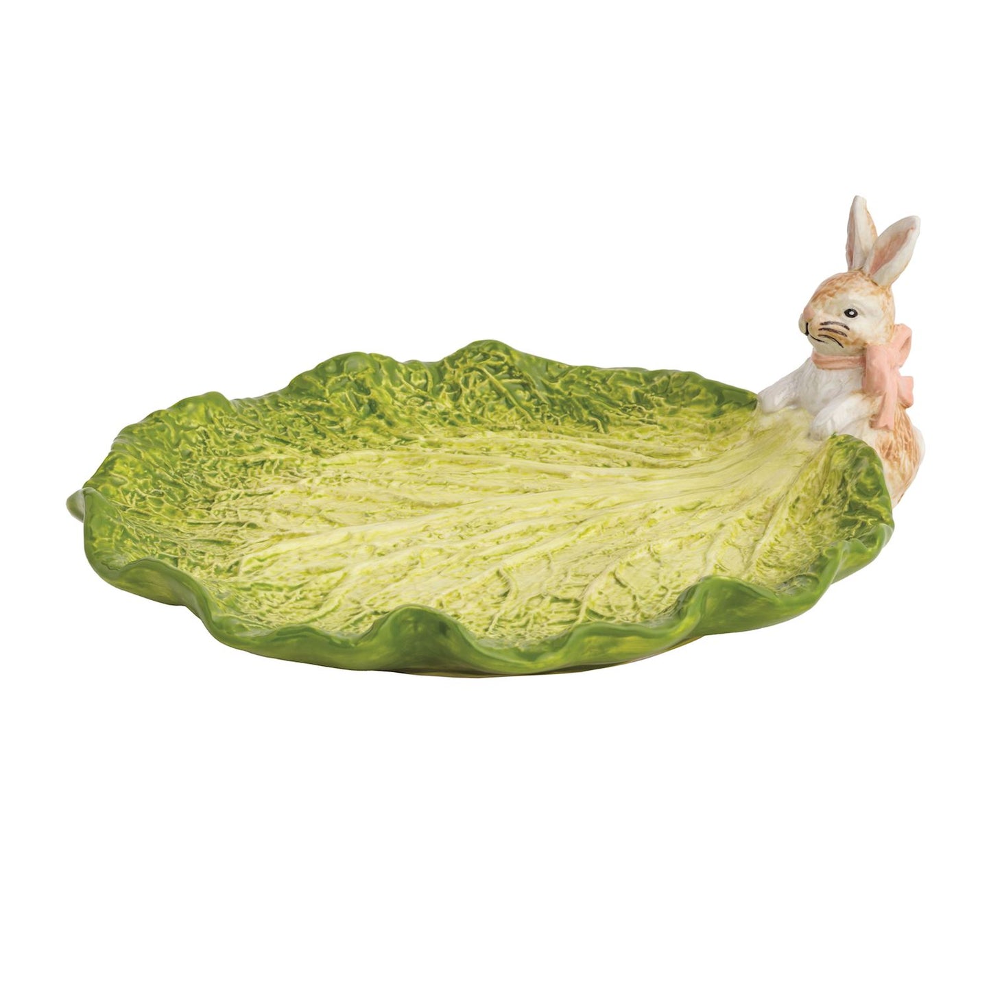 Small Bunny Cabbage Platter