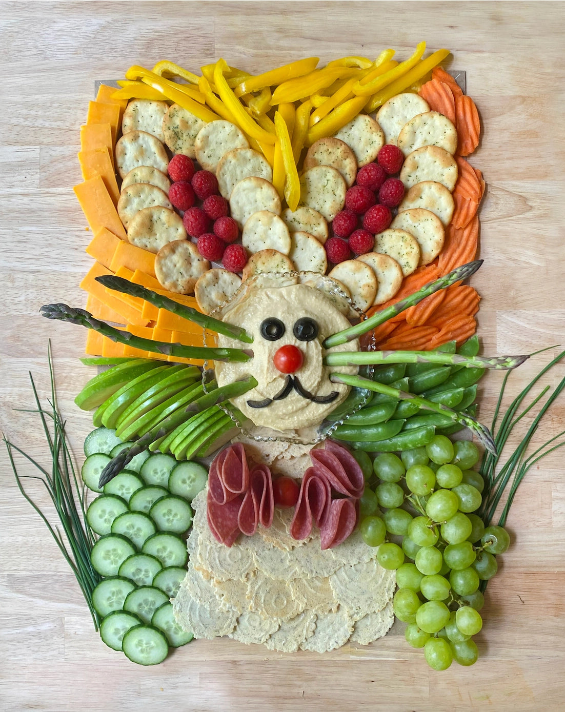 Bunny Charcuterie Cheat Sheet