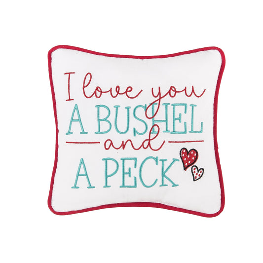 Bushel and A Peck Throw Pillow