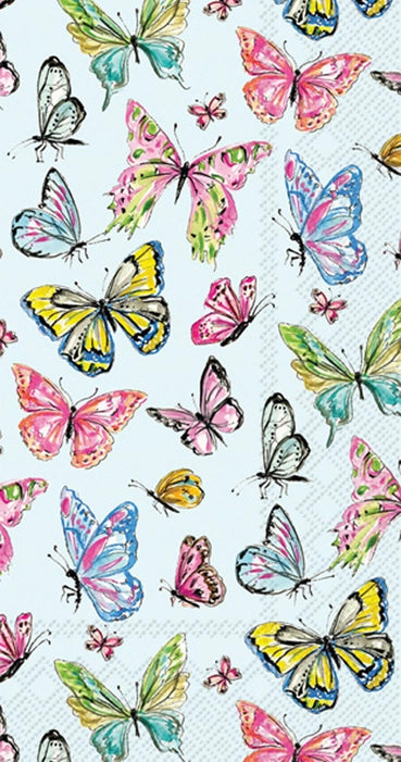 Butterfly Medley Guest Towels