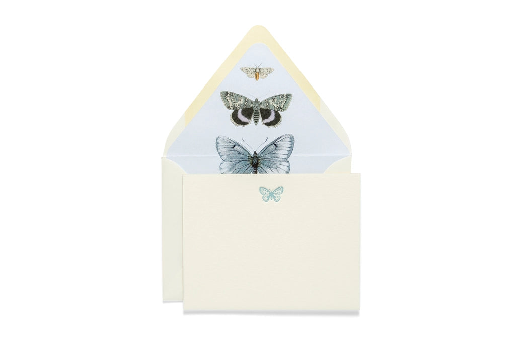 Butterfly Letterpress Flat Notecards