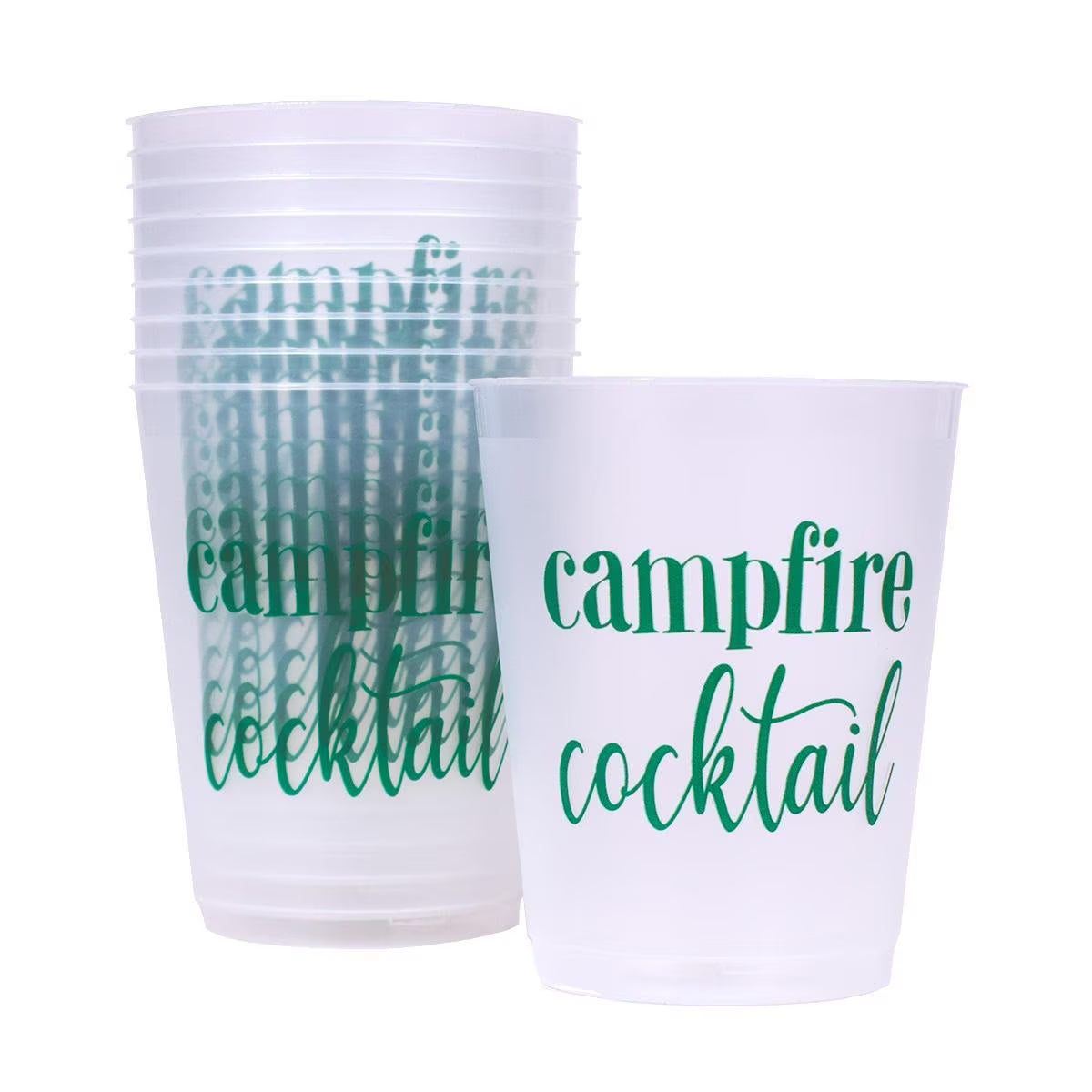 Campfire Cocktail Party Cups