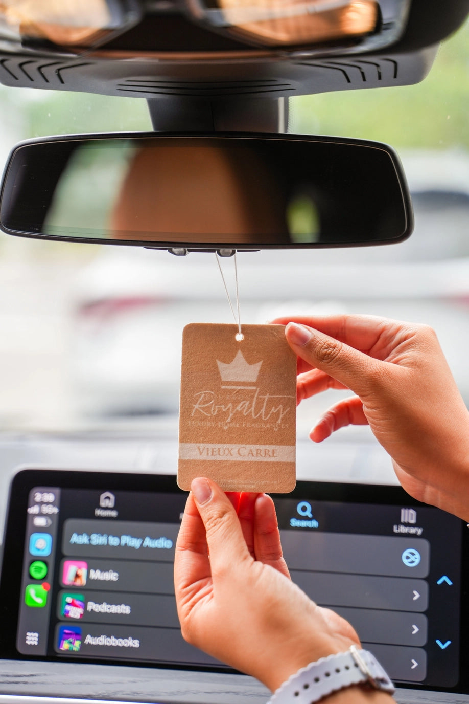 Bourbon Royalty Car Freshener