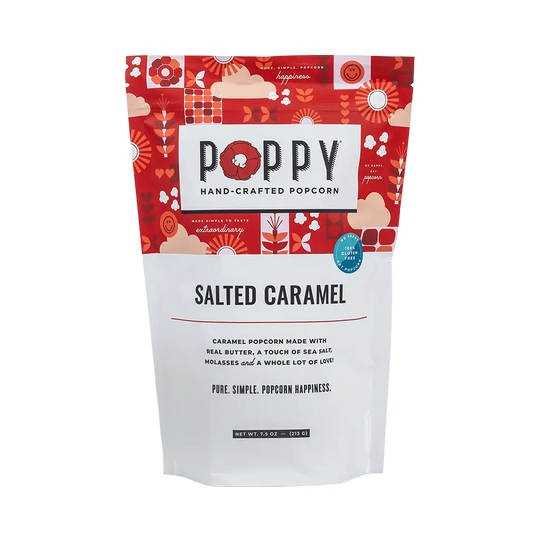 Poppy Salted Caramel Popcorn