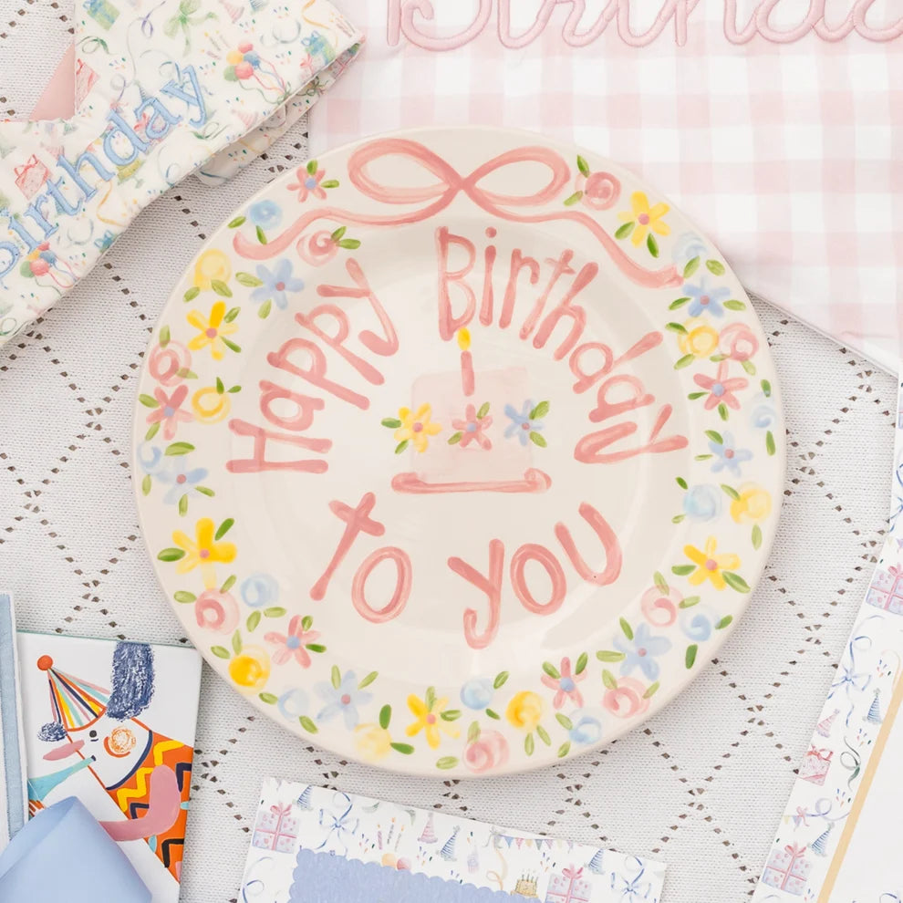 Spring in St. Louis Birthday Celebration Plate