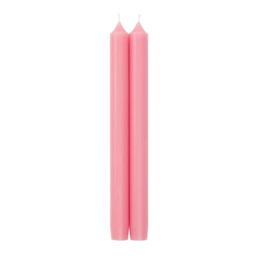 Set of 2 Cherry Blossom 10" Straight Taper Candles