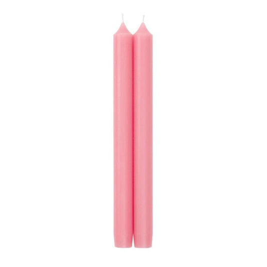 Set of 2 Cherry Blossom 10" Straight Taper Candles