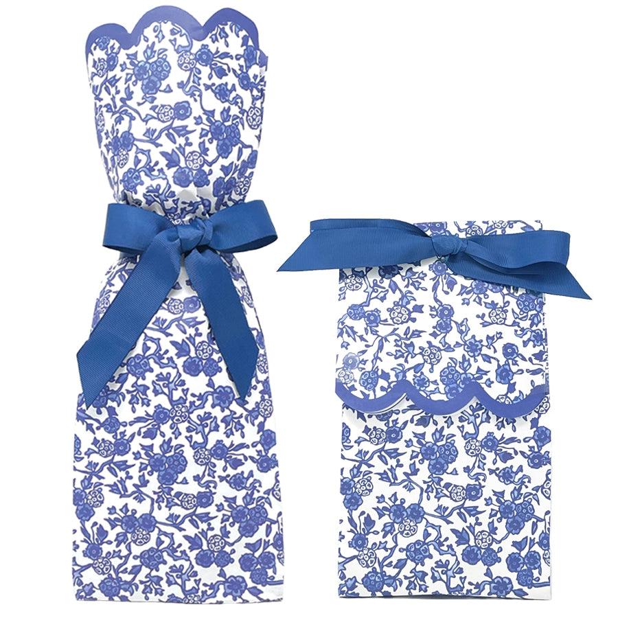 Chinoiserie Wine + Gift Bag Kit