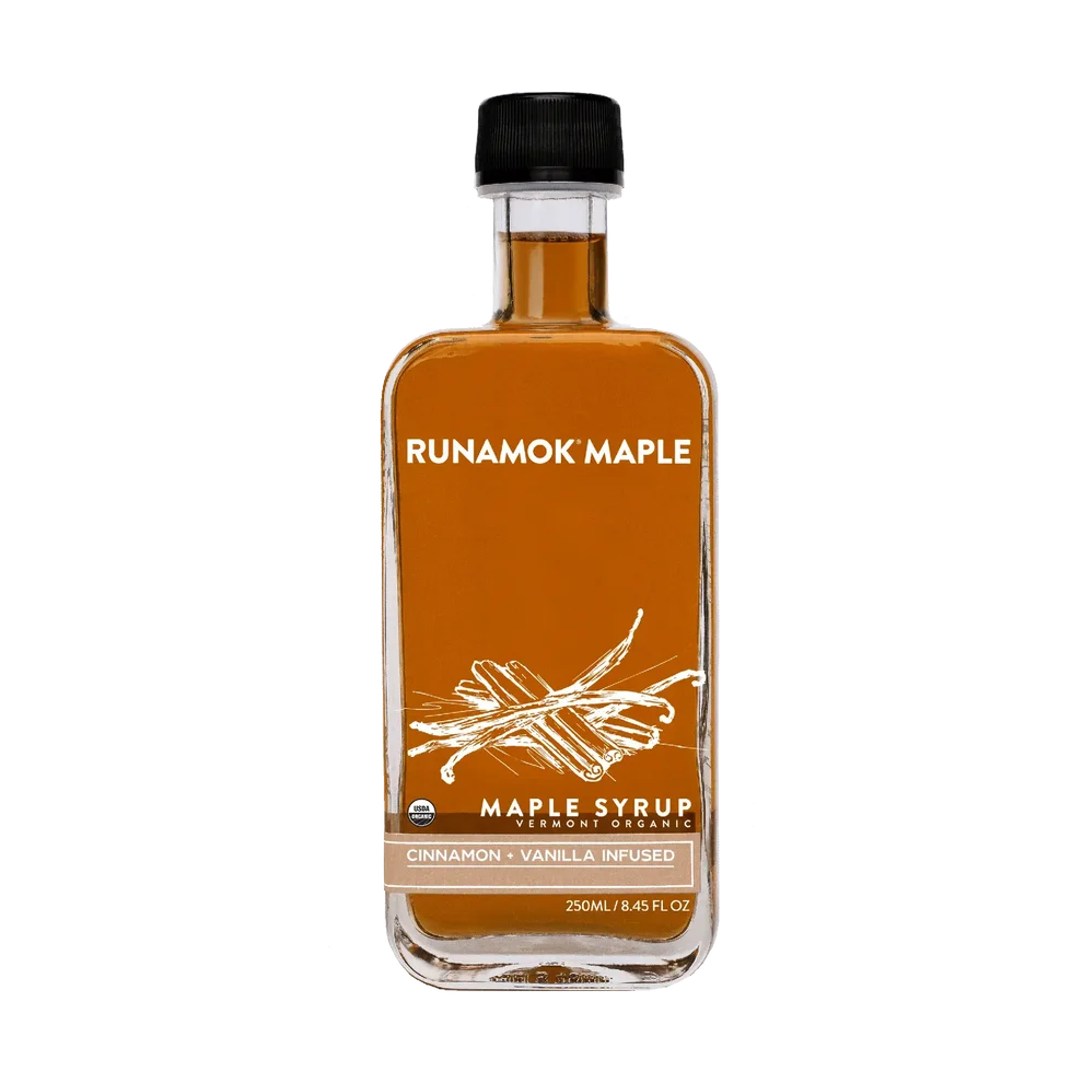 Runamok Cinnamon + Vanilla Infused Maple Syrup