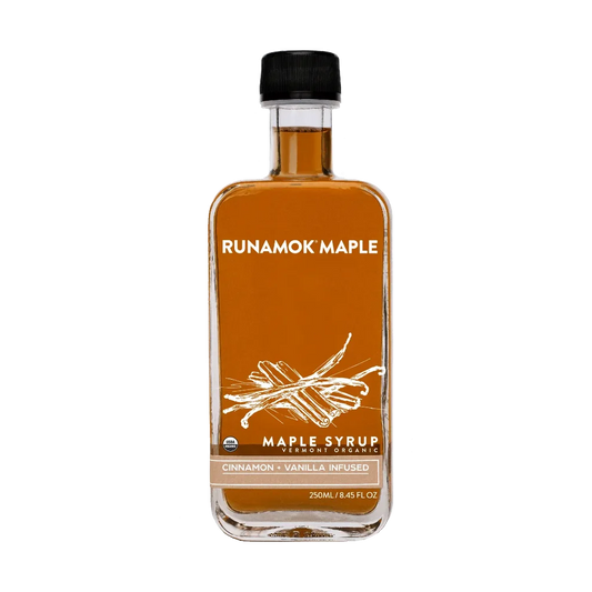 Runamok Cinnamon + Vanilla Infused Maple Syrup
